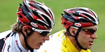 Andy Schleck pendant la troisi�me �tape du Tour d'Allemagne 2007